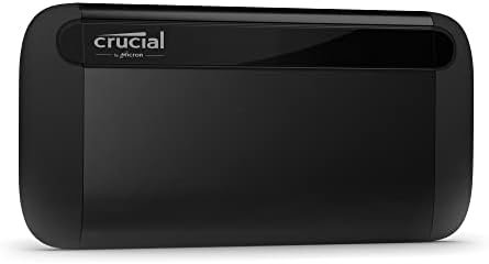 Crucial X8 1TB Portable SSD - Up to 1050MB/s - PC and Mac - USB 3.2 External