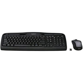 Logitech MK335 Wireless Keyboard and Mouse Combo - Black/Silver