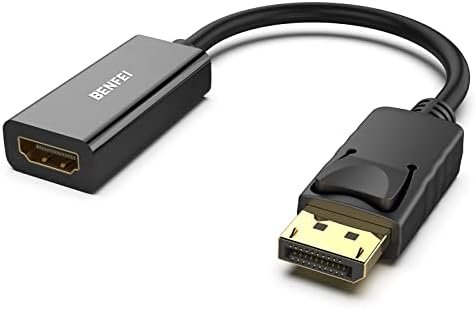 DisplayPort to HDMI, Benfei Gold-Plated DP Display Port to HDMI Adapter