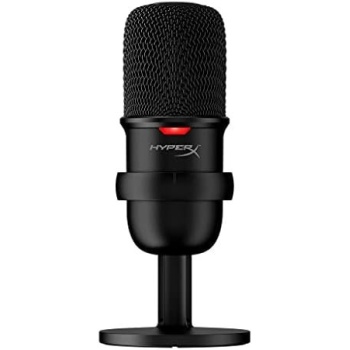 HyperX SoloCast – USB Condenser Gaming Microphone, for PC, PS4, PS5 and Mac