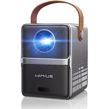 Mini Projector with 5G WiFi and Bluetooth, WiMiUS 1080P
